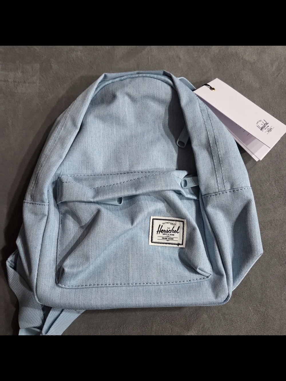 Herschel Camo Classic Clear Nova Mini Backpack NWT Light Denim Blue RARE